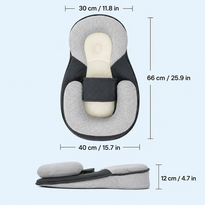 DuermeBien™ Cojín Antirreflujo para Bebé!